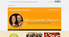 Desktop Screenshot of danandjenniferdigmann.com